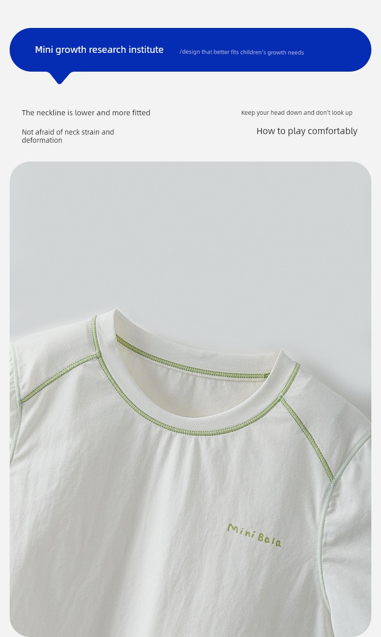Mini Balabala Short-Sleeved T-Shirts and Pants for Boys and Girls, Summer Quick-Drying Kidsren's Tops, Shorts and Leggings Collection — 18