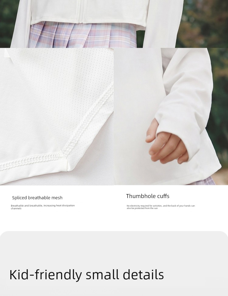 [Same Style as in the Mall] Balabala Girls' Sun Protection Clothing, Kidsren's Jacket, 2026 New Summer Cool Top — 15