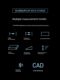 Infrared laser rangefinder electronic ruler laser ruler high-precision room instrument Bluetooth cad distance measuring instrument