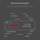 Air-cooled refrigerator thermostat refrigerator cooling fan order cabinet electronic intelligent temperature controller switch