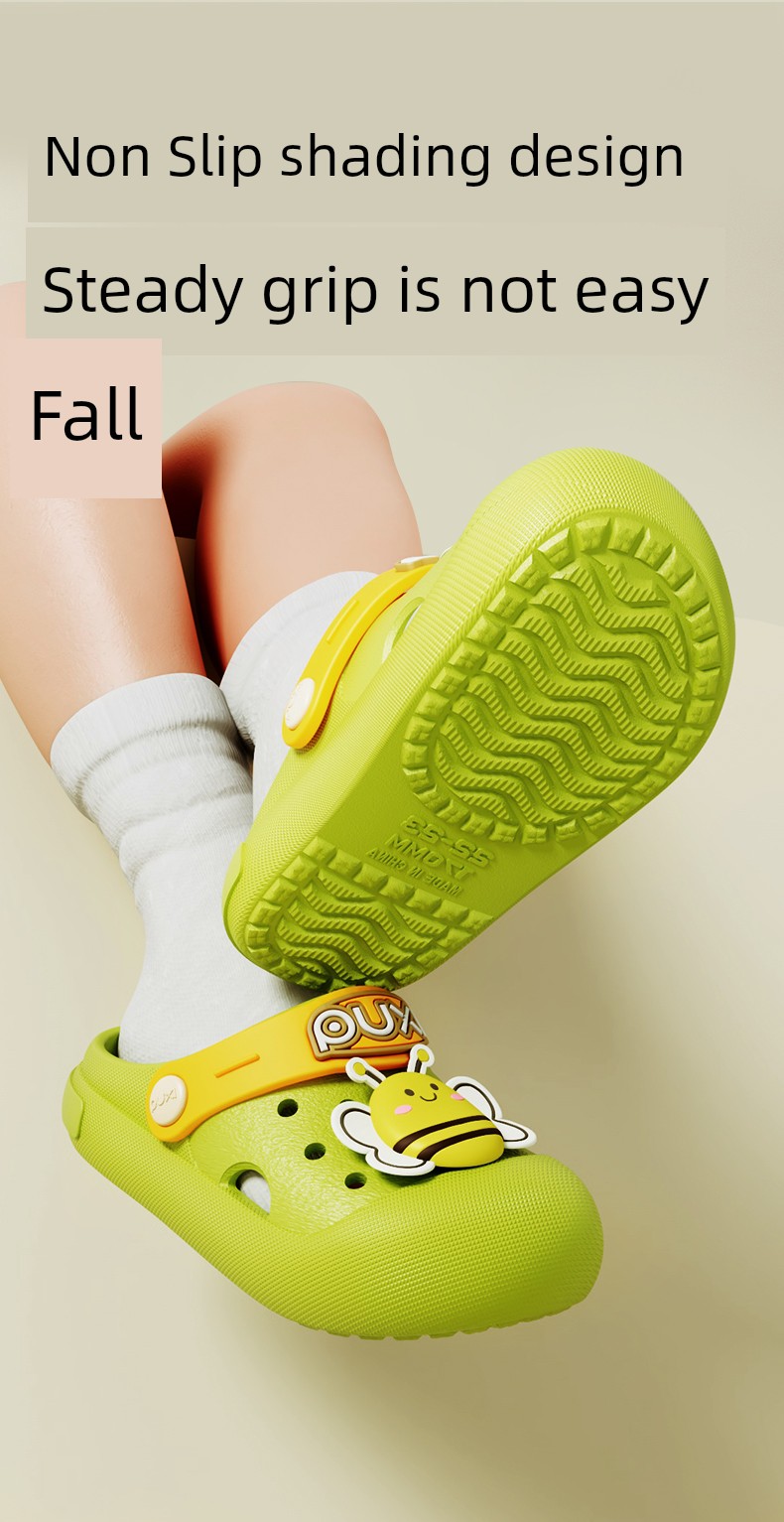 Puxi 2026 Clogs for Children, Boys and Girls, Summer Thick-Soled Height-Increasing Slippers with a Soft, Non-Slip Feel, Suitable for Outdoor and Beach Wear — 8