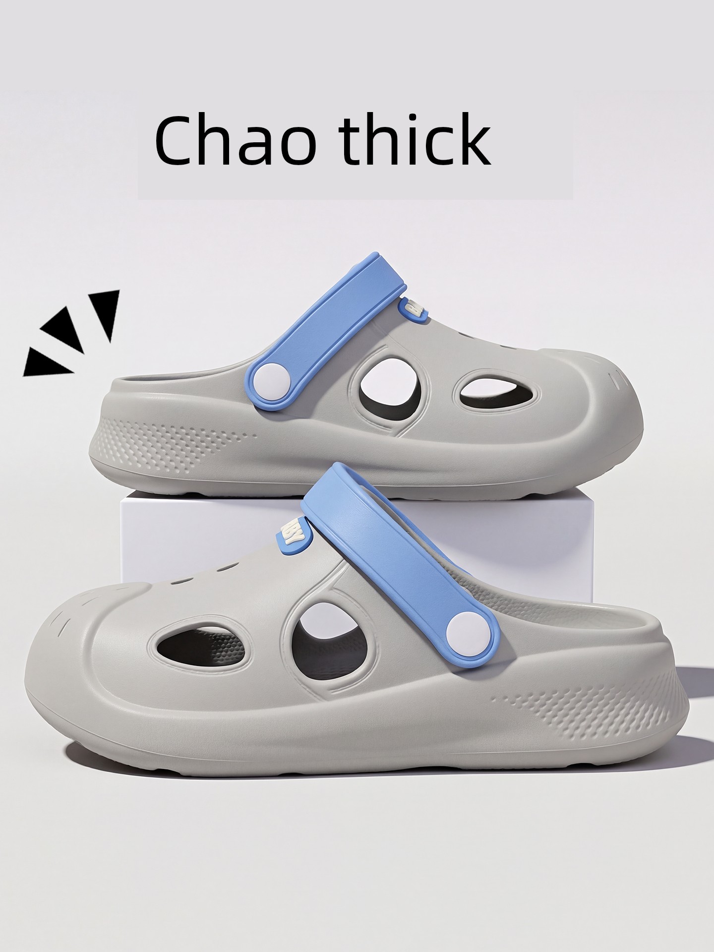 Children's Croc Shoes Boys' 2026 New Outdoor Beach Sports Non-Slip Anti-Odor Outdoor Sandals Girls' Summer — 3