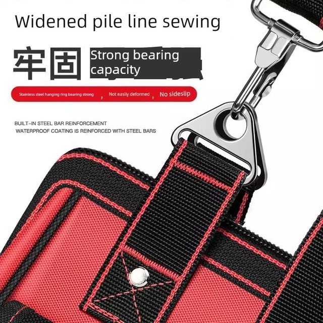 Toolbox Hardware box special canvas tool pack knot multi-function portable storage bag sturdy and durable large capacity