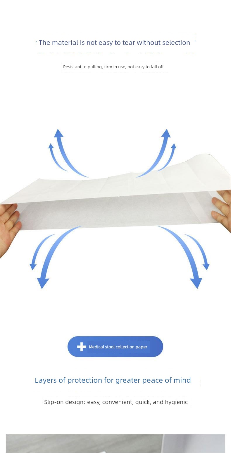 Disposable Toilet Paper Seat Pad Mining Toilet Tissue Hospital Toilet Paper Disposable Degradable Laboratory Paper Bacteria Isolation Pad Paper — 3