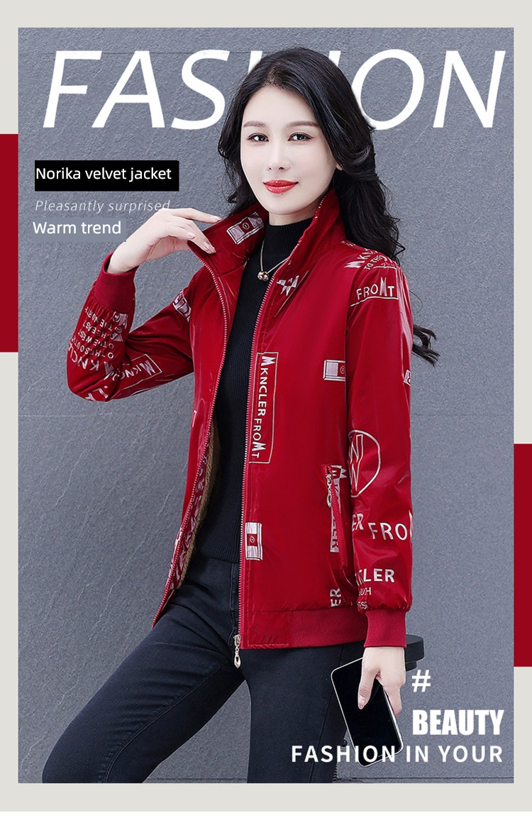 loose coat female have cash less than that is registered in the accounts fashion Cotton Plush keep warm loose coat