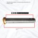 Excavator Bucket shaft Bucket pin Excavator connecting rod I-arm large and small arm horse pull head pin wear-resistant hook machine accessories