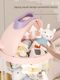 Doll storage bucket plush toy storage artifact children's suit doll transparent cylindrical tube rag doll display bucket