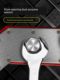 Wrench tool set Plum Blossom wrench tool complete set Hardware ratchet plate hand dual-purpose open-end wrench set