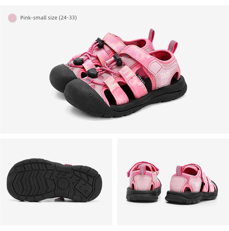 Tyrannis New Summer Sandals for Children, Outdoor Sports Shoes for Boys, Breathable Non-Slip Shoes for Girls, Water Shoes for Girls — 20