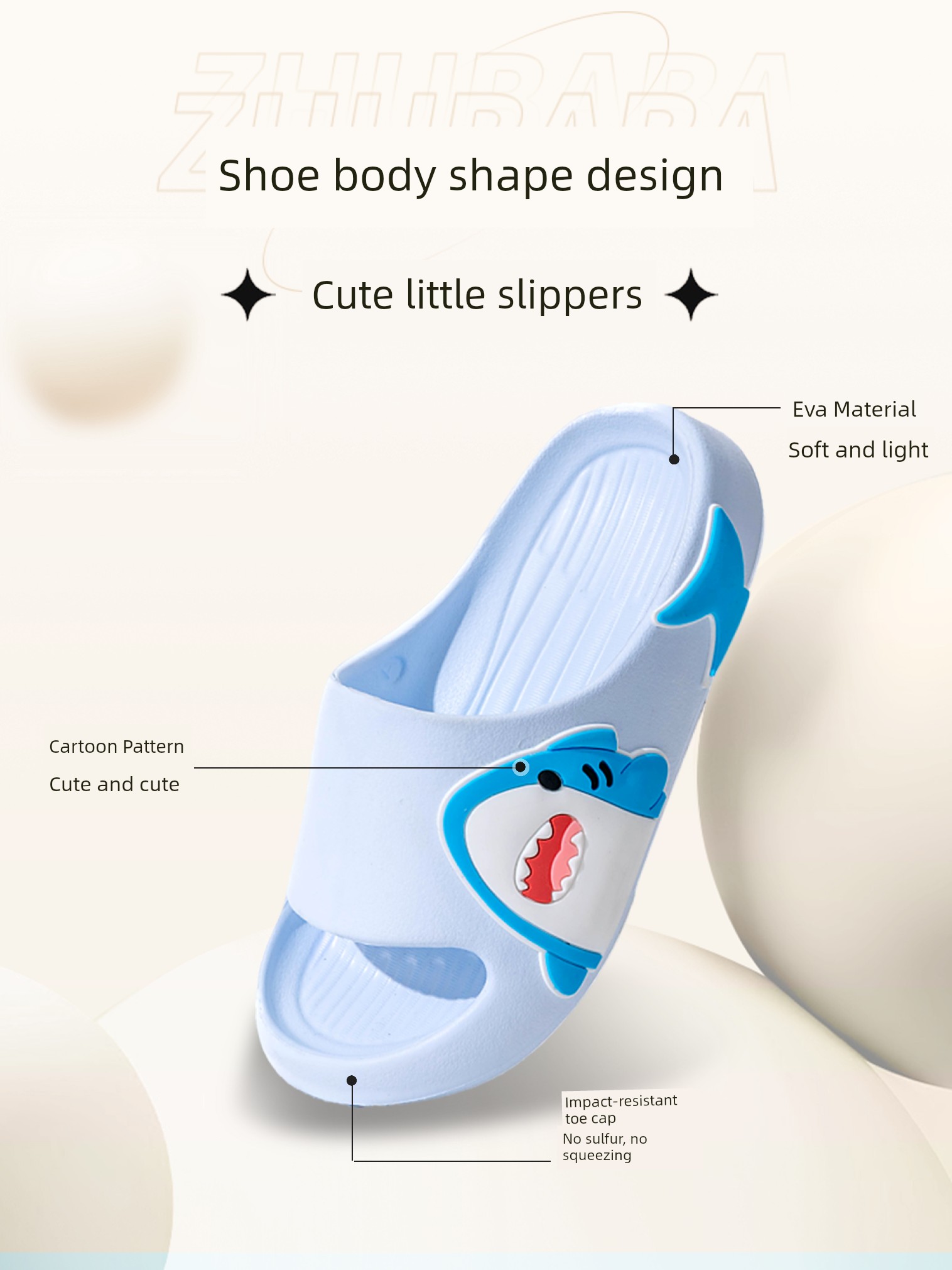 Pig Daddy Boys' Slippers Summer Children's Slippers Indoor Home Non-Slip Bathing Little Girl Baby Parent-Child Slippers — 2