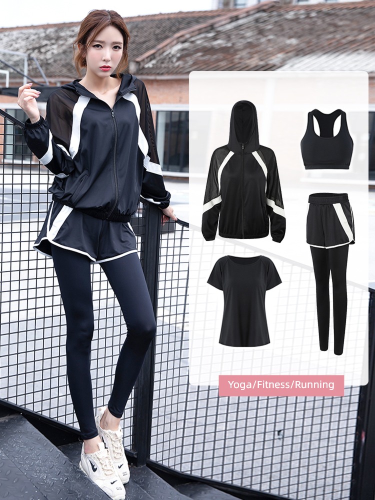 Spring and Autumn fashion major outdoors Thin money Fitness suit
