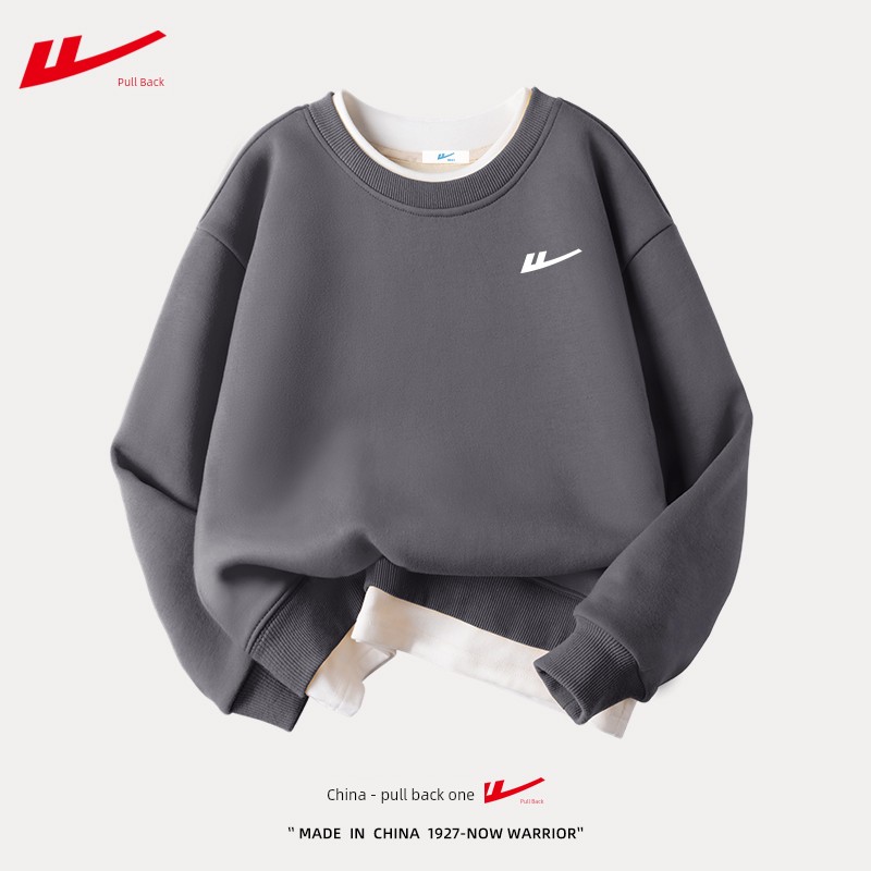 Pull-Back Children's Sweatshirt for Spring and Autumn, Boys' Sports Long-Sleeve, Girls' Autumn Clothing, Boys' Summer Casual Autumn Outfit for Older — 4