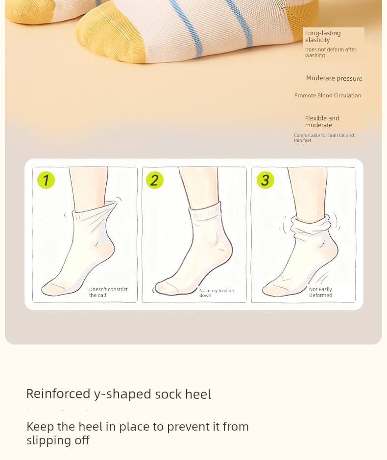 [100% Cotton] Children's Socks Autumn Boys' Pure Cotton High-Tube Socks Boys' Autumn and Winter Full Cotton Long-Tube Baby Socks — 17