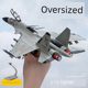 1 72 J15 J20 alloy fighter model children's toy simulated military aircraft ornaments resistant to falling