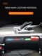 Car clip gap storage box car seat gap plug car storage box Napa leather car logo interior decoration supplies