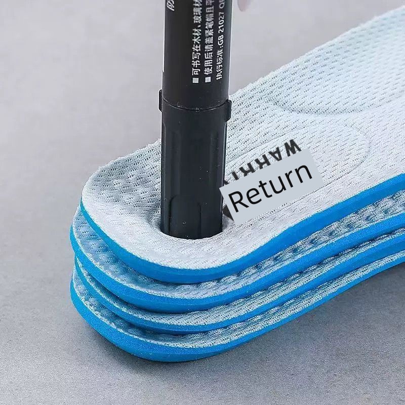 Original Children's Sports Insoles, Super Soft Insoles with a Stepping-On-Feces Feeling, Deodorizing, Non-Slip, Breathable, Sweat-Absorbing Kids' Insoles — 3