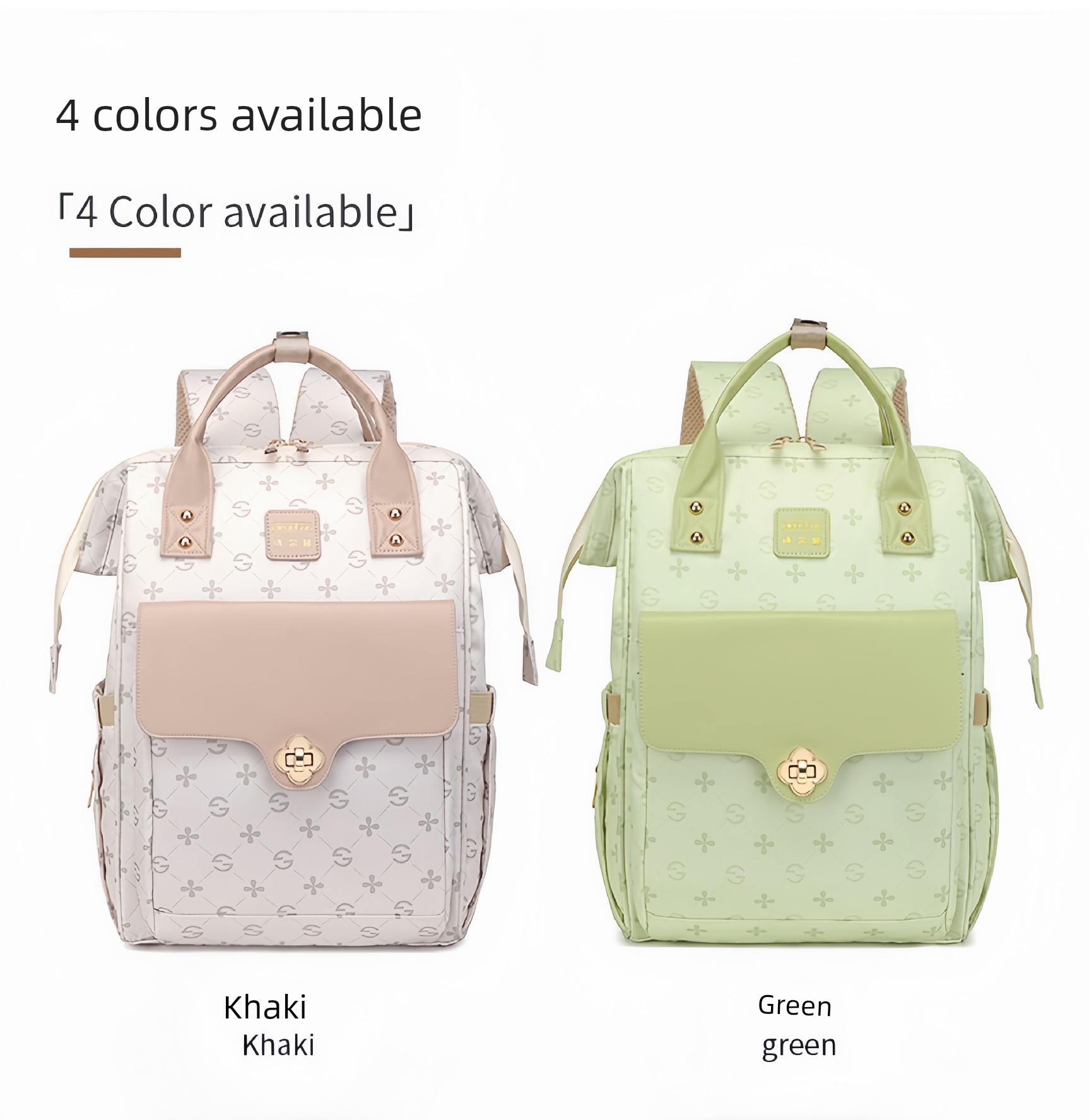 New Fashionable Mommy Bag, Multi-Functional, Large-Capacity, Waterproof Mother-Child Backpack, Lightweight Bag for Moms to Carry When Going Out with — 17