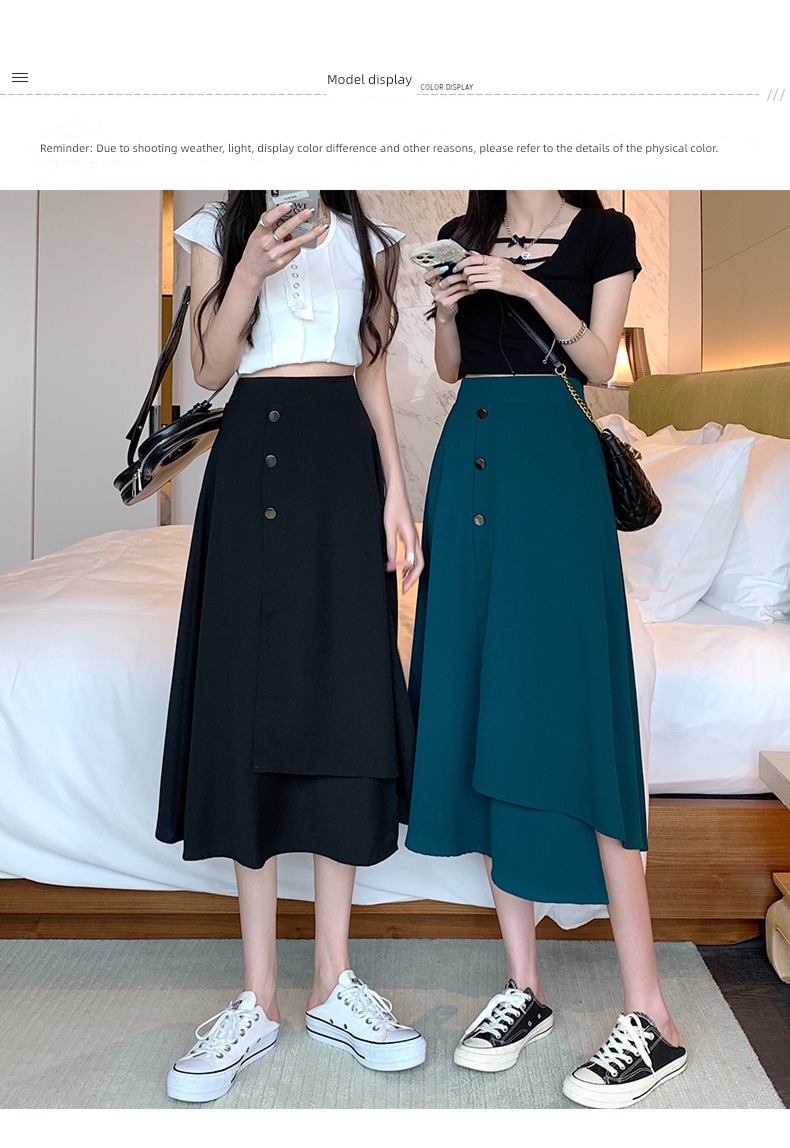 female summer Irregular Sense of design Medium and long term suit