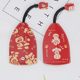 Key bag pull-out electric car key leather case key chain protective case key bag women's cute storage hand hold