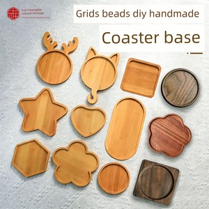 Cloisonné Enamel DIY Handmade Coaster Bookmark Tea Tray Base Making Gold Wire Colored Sand Painting Material Kit