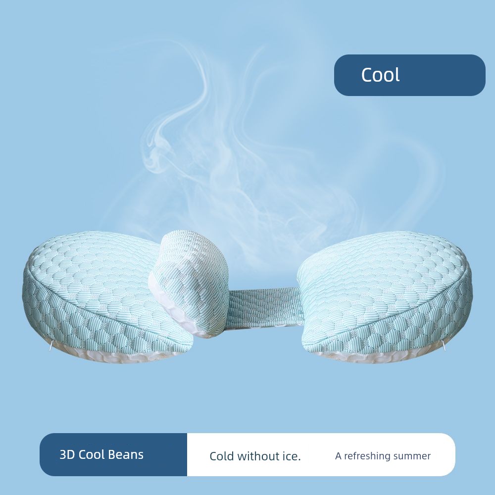 Summer Cool Removable and Washable Pregnancy Pillow Refreshing Non-Stick Pregnant Women Side Sleeping Belly Support Waist Cushion Sleep during Pregnancy — 6