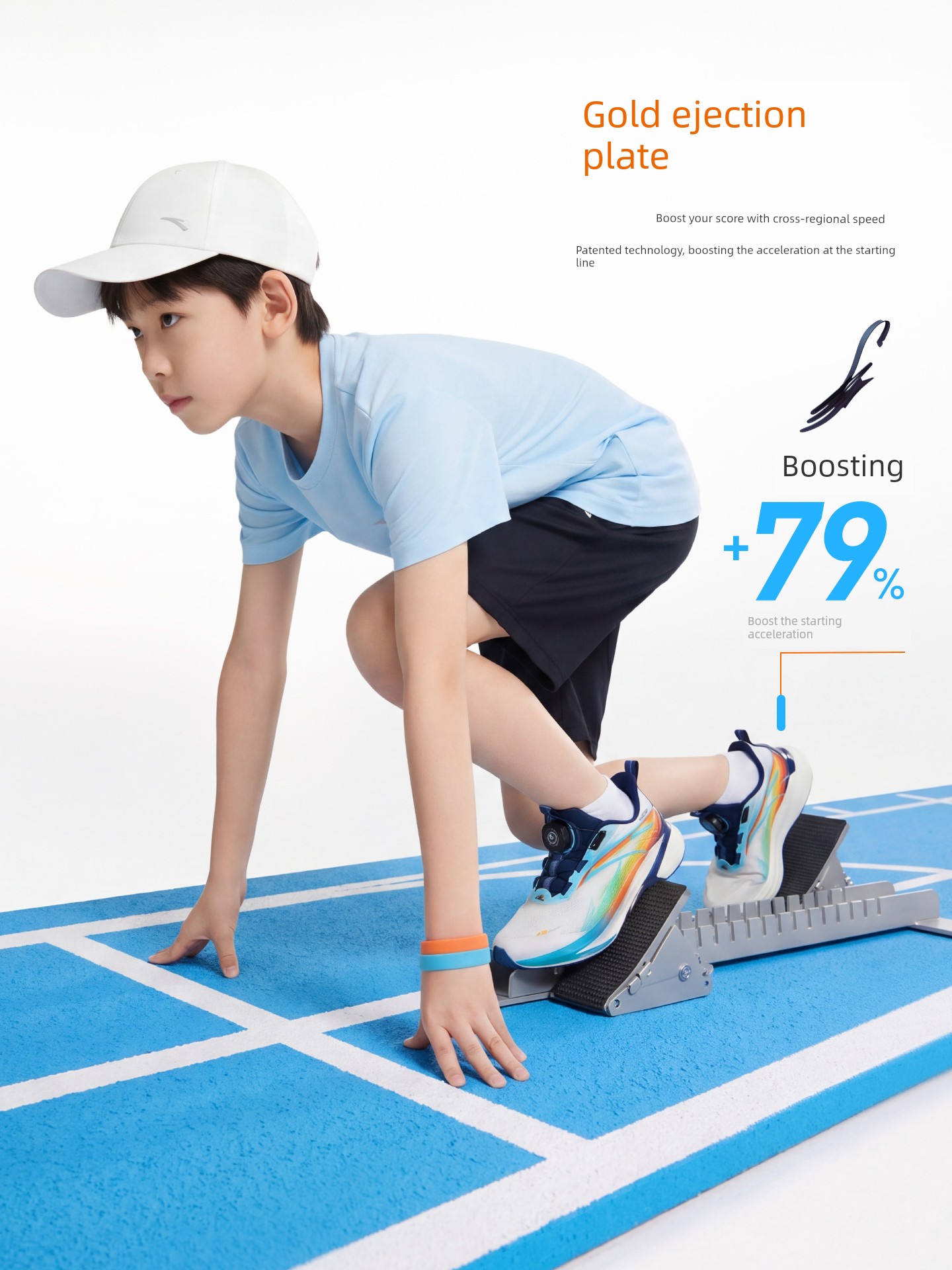 Anta Children's Wave 4 Running Shoes 2026 Summer New Breathable Professional Physical Test Running Shoes for Boys and Girls Youth Shoes