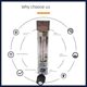Yantai Fushan Flow Meter 701HB Series 5-2 Glass Rotor Flow Meter Gas Liquid Float Flow Meter