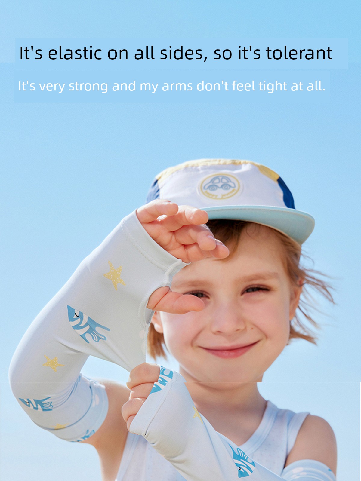 Beipesi Kids Sun Protection Ice Sleeve Boys Girl UV Protection Ice Silk Summer Thin Baby Cool Feeling Clothing Oversleeve
