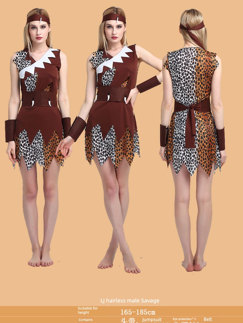 Women's money Indigenous people Africa original Halloween clothing