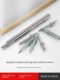 Two-way markless nails sheep horn nails solid wood skirting line nails woodworker single-head double-head no-headed tack back two-end pointed nails