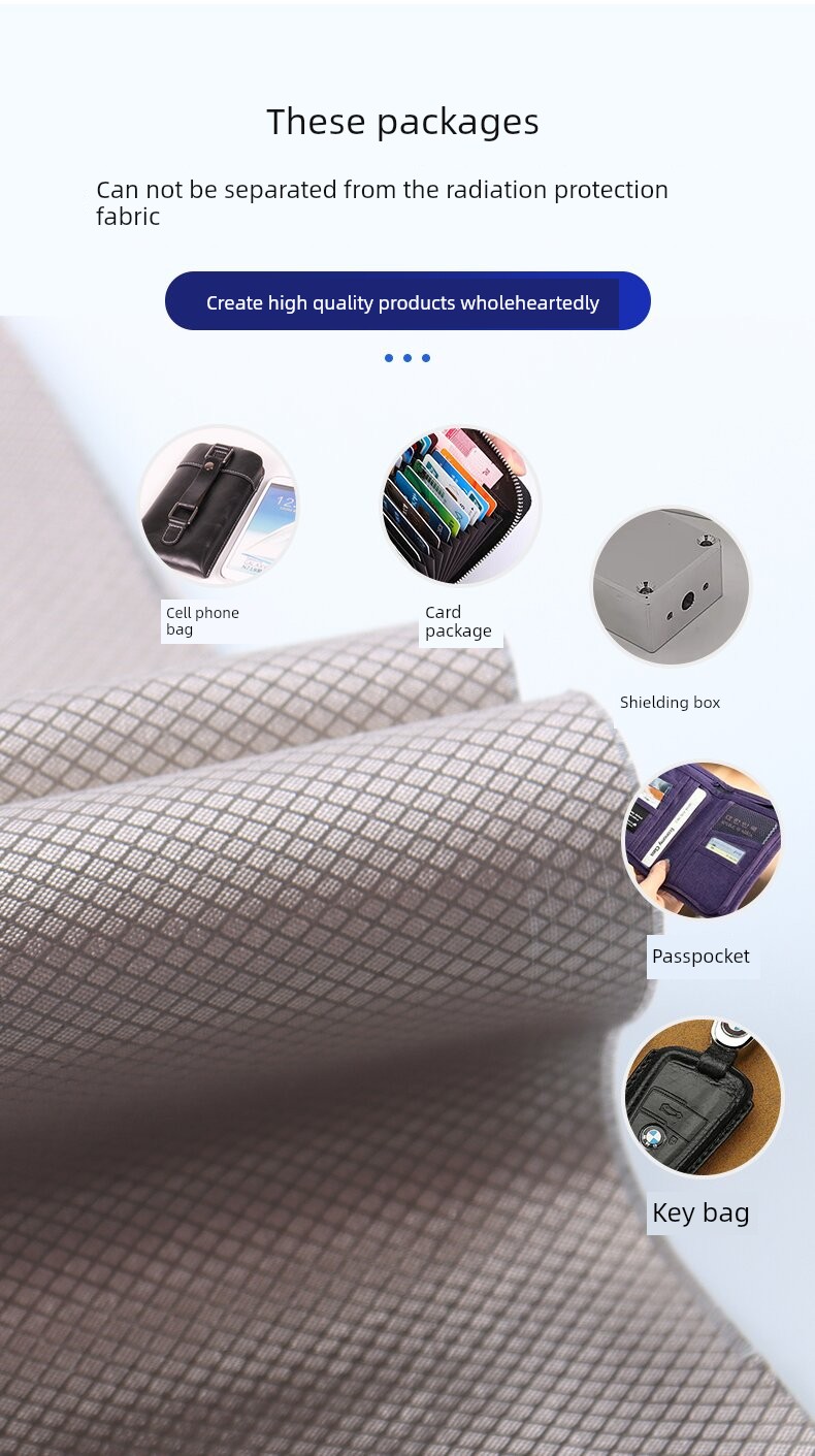 Anti-Electromagnetic Radiation Cloth Radiation Protection Block Cloth Anti-Radiation Fabrics Shielding Curtain Electrical Cover Protection against — 12