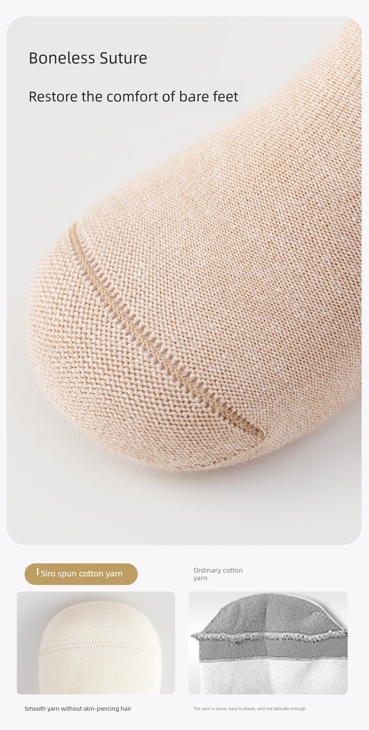 Baby Socks for Spring and Autumn, Newborns 0 to 3 Months Old, Pure Cotton, Non-Binding on the Legs, Winter A-Class Mid-Tube Socks — 11