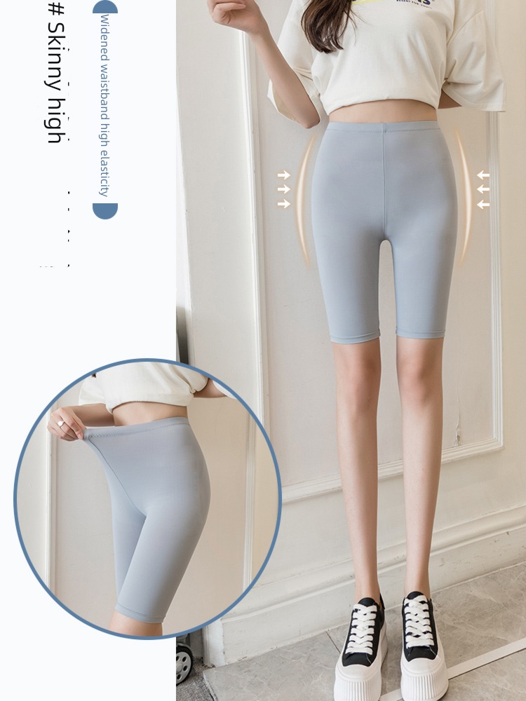 full marks Ice silk ma'am Thin money motion summer Leggings