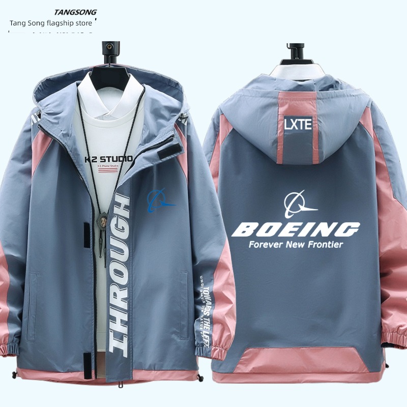 Boeing BOEING company Aeroplane Jacket loose coat