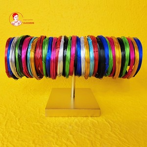 Colored Flat Wire 0.5mm X 1mm Specification, Special Gold-Plated Wire for Cloisonné Enamel, Electroplating Process That