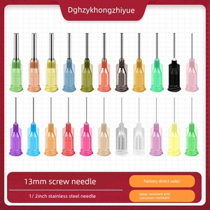 13mm Screw-On Needle/2/1 Dispensing Needle/Plastic Steel Needle/Precision Dispensing Needle/Plastic Base Screw-On Needle