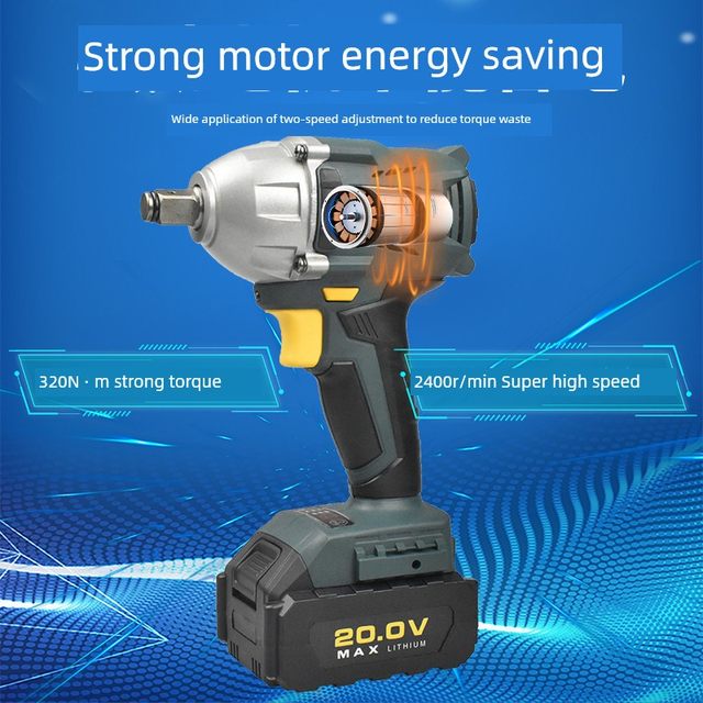 Chaoquan Xianglijiang New Electric Wrench Bare Metal 80029/90032 Body 20V Shelf Manufacturing Wind Cannon Original Head