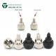 Computer case screw side plate lock hand screw American 6#-32*5*6 coarse teeth 3.5 pointed tail guide black