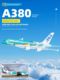 1 500 aircraft model Airbus A380ANA ANA Turtle Painted Aircraft Alloy Model Aircraft Gift Ornament