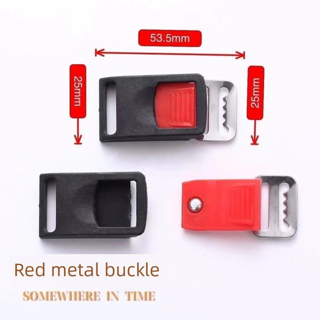 Electric vehicle safety helmet with buckle motorcycle helmet accessories hat buckle lock buckle latch male and female universal belt