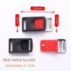 Electric vehicle safety helmet with buckle motorcycle helmet accessories hat buckle lock buckle latch male and female universal belt