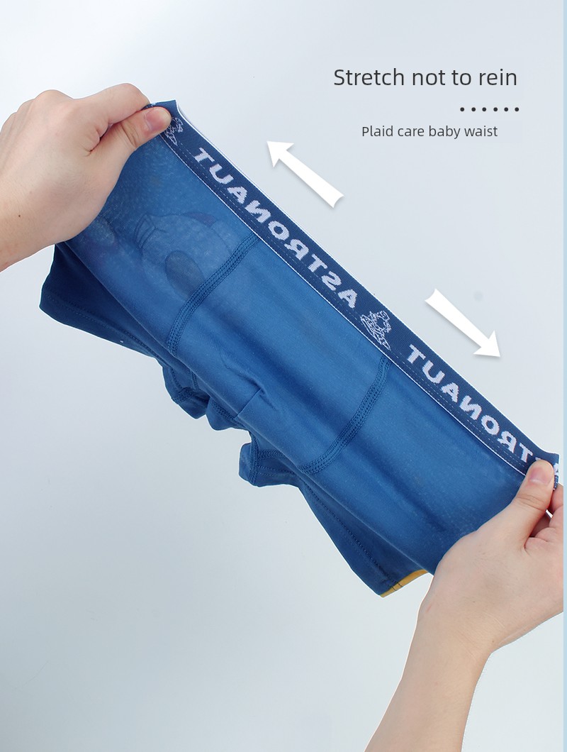 Ultraman Boys' Class A Underwear Superman Kids Pure Cotton Children's Breathable Boxer Baby Medium and Large Children's Shorts — 7