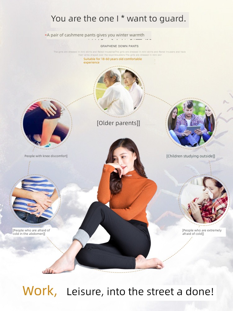 Wear out High waist Show thin winter thickening Cashmere pants