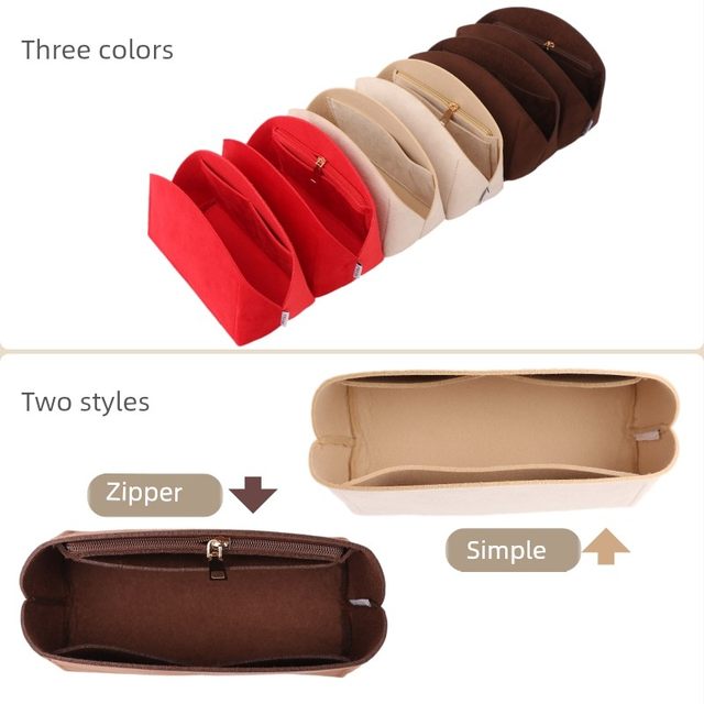 Suitable for lv shell bag lining bag mid-pack support type ALMA BB liner bag storage bag nano cosmetic bag inner bag