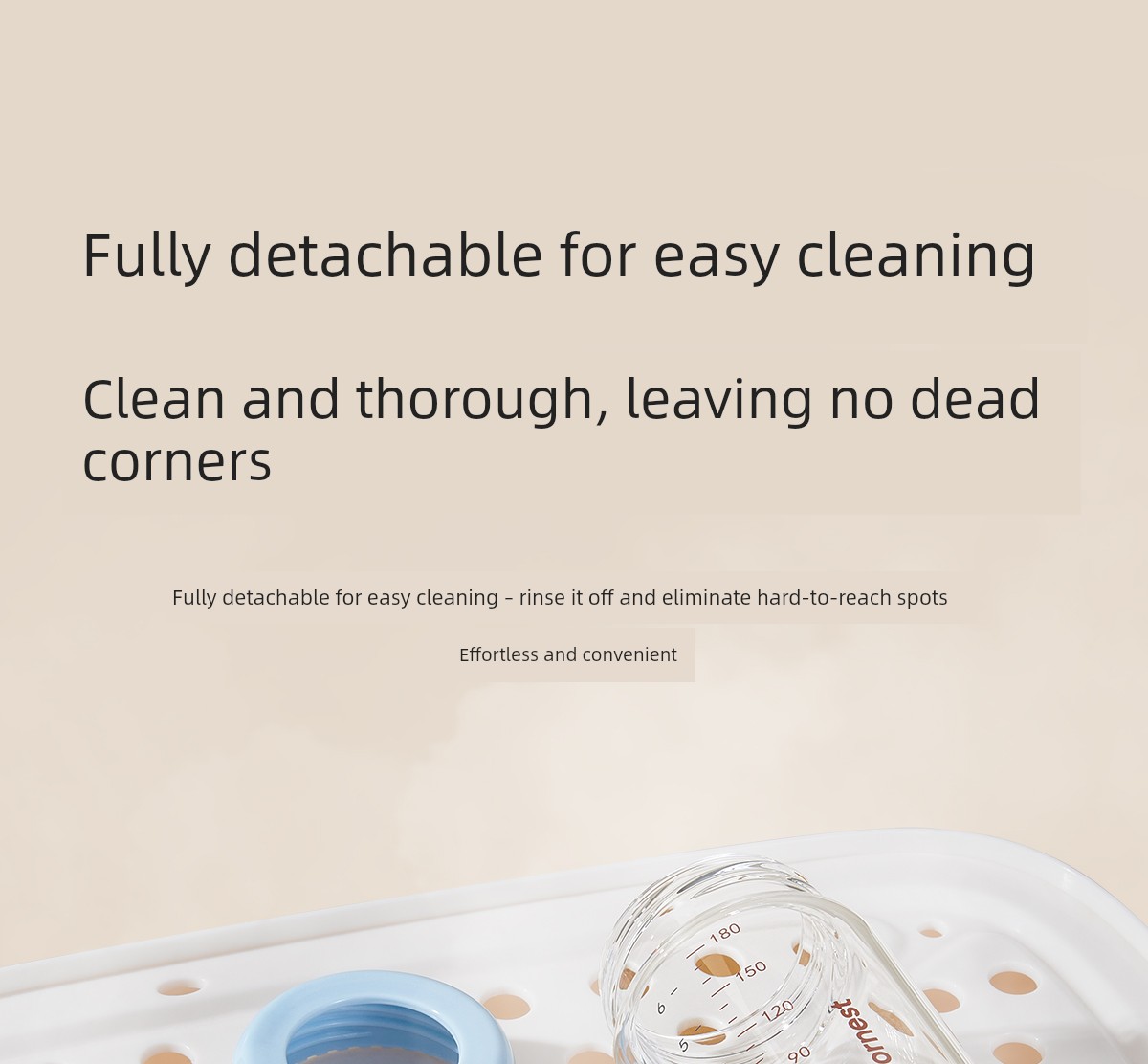 Kechao Glass Milk Storage Bottle for Refrigerator, Can Be Heated, Can Be Connected to a Breast Pump, Breast Milk Storage Container, Sealed and — 20