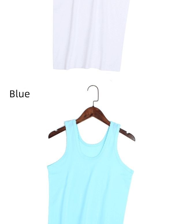 Middle aged and old people mom Sleeveless Summer style pure cotton vest