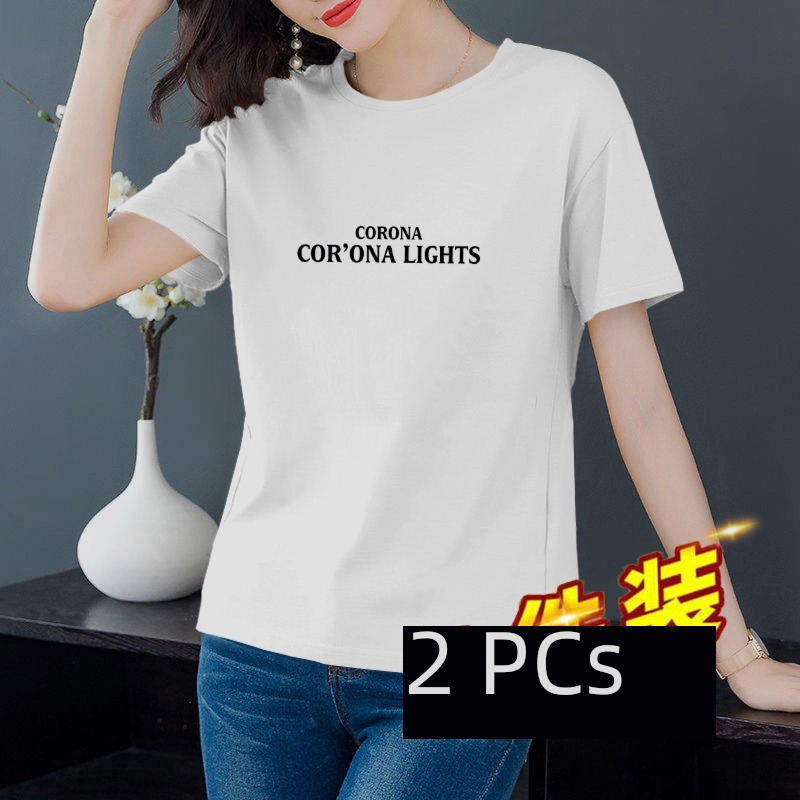 Women's wear middle age easy Show thin 200 Jin Short sleeve T-shirt