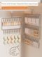 Stainless steel sock drying rack baby children underwear sock drying storage rack multiple clips windproof socks magic tool