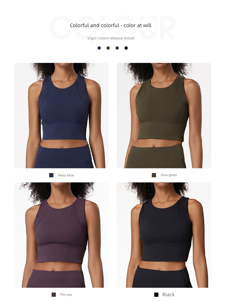 Nuls Naked feeling run Vest style Bras motion Underwear