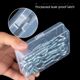 Transparent plastic storage box with lid parts electronic components screw mobile phone repair storage mini small box square